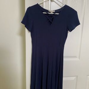 Navy blue dress